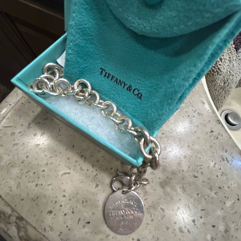 Tiffany & Co. Silver Charm Bracelet